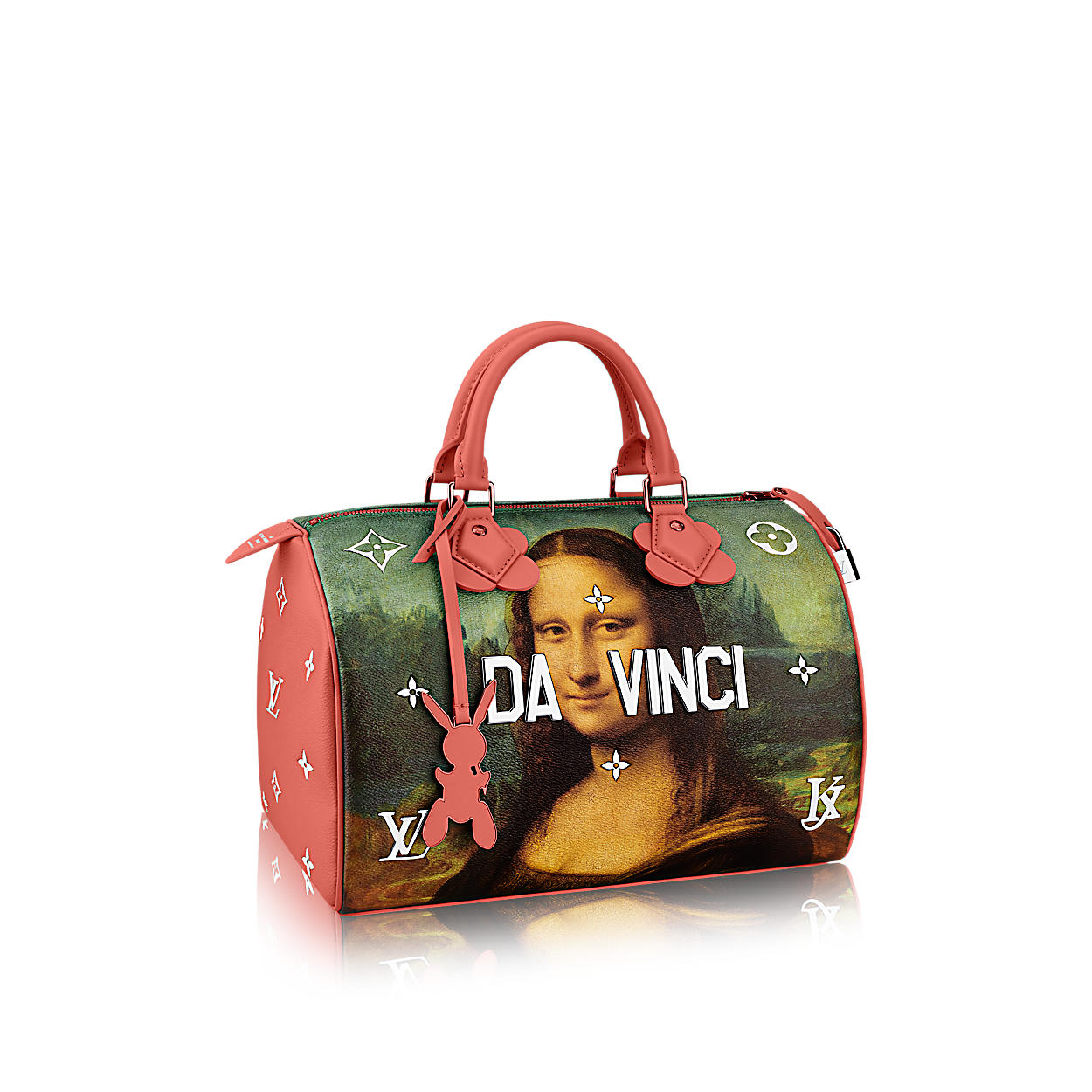 The Louis Vuitton x Jeff Koons handbag collection recreates the Mona Lisa  on a purse - HelloGigglesHelloGiggles