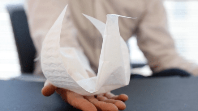 MIT origami crane