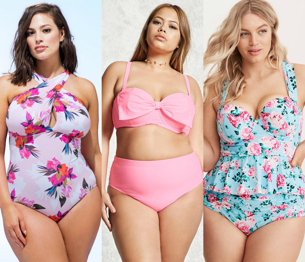 Cute plus size tankinis online