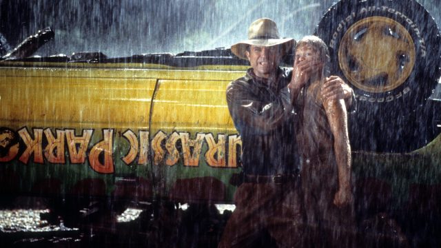Sam Neill And Ariana Richards In 'Jurassic Park'