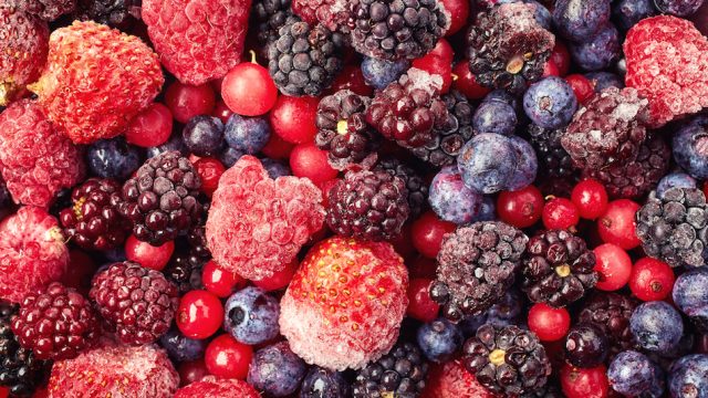 Frozen berries