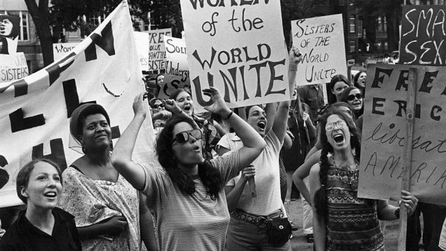 Women'S Liberation Movement In Washington, United States On August 26, 1970 -