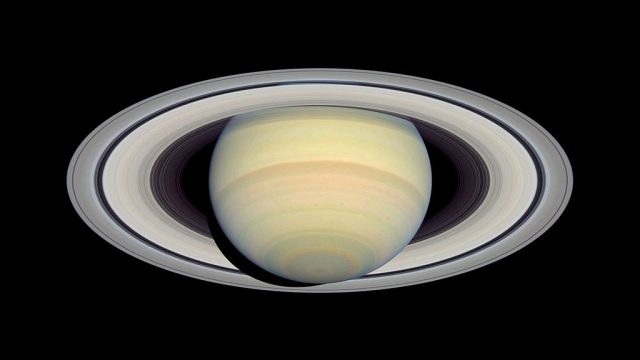 Saturn and its rings