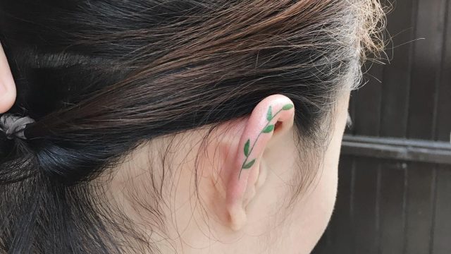 ear tattooo
