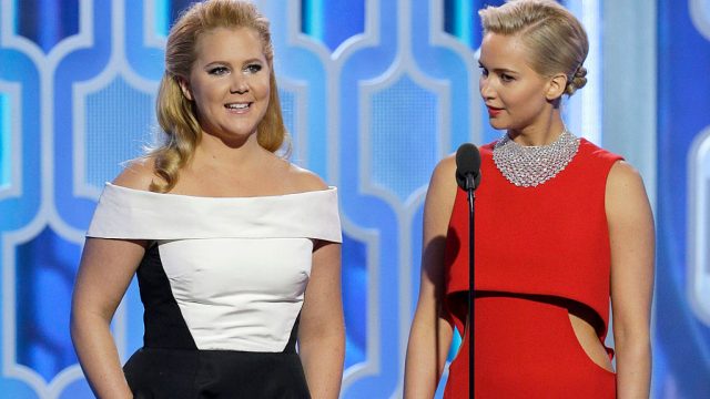 Amy Schumer Jennifer Lawrence Golde Globes