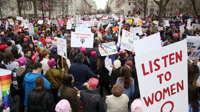 Women's March On Washington - March
