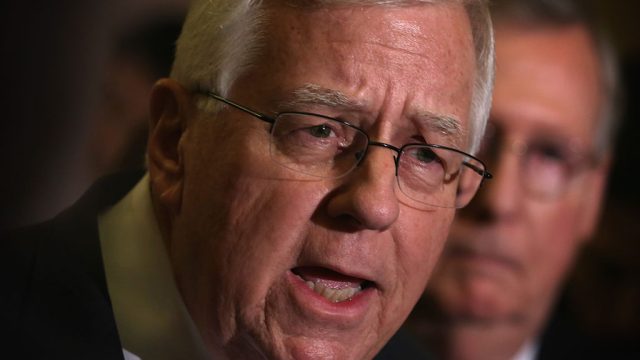 Senate Legislators Speak To The Press After Their Weekly Policy Luncheons