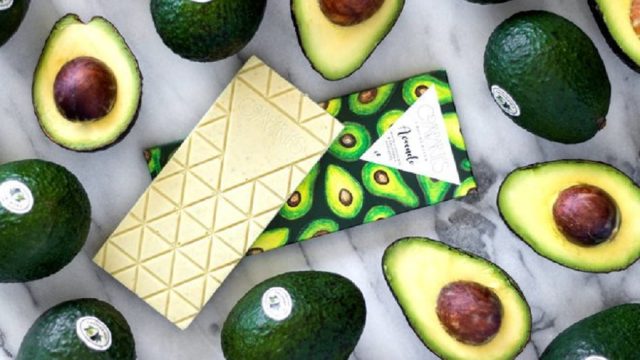 compartes avocado and chocolate bars