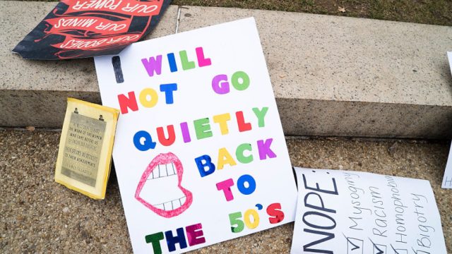 Signs At Women's March on Washington