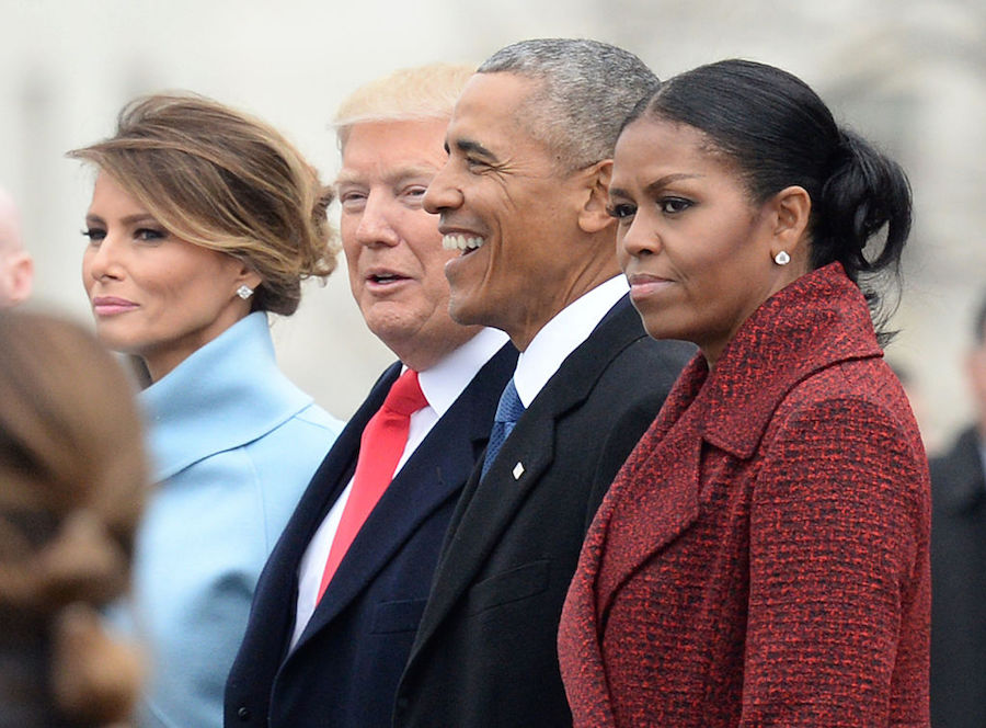 Michelle Obama gives the backstory for her side eye at Trump s