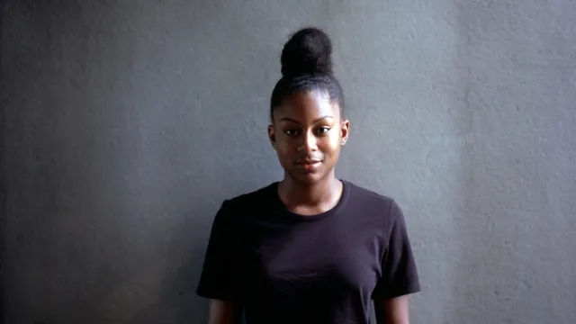 teenage black girl