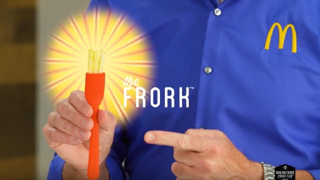 mcdonald's french fry fork