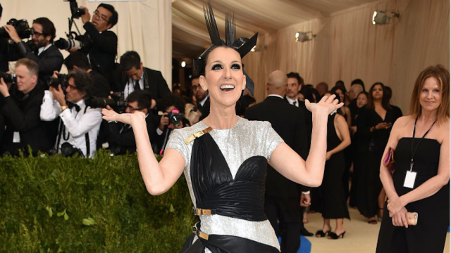celine dion met gala