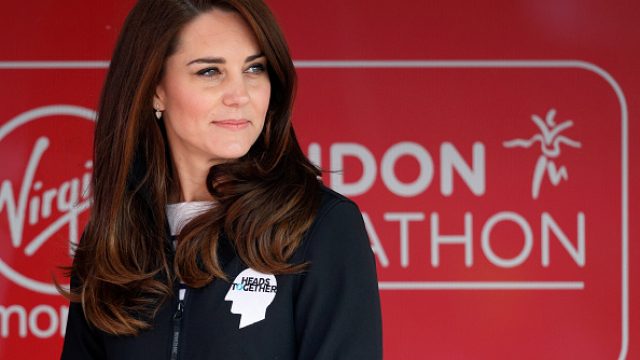 The Duke & Duchess Of Cambridge And Prince Harry Attend The Virgin Money London Marathon