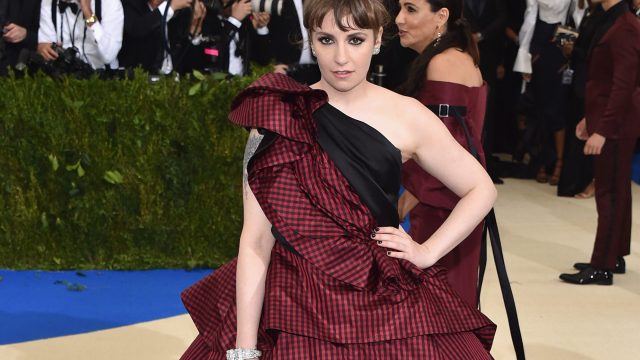 Lena Dunham at Met Gala