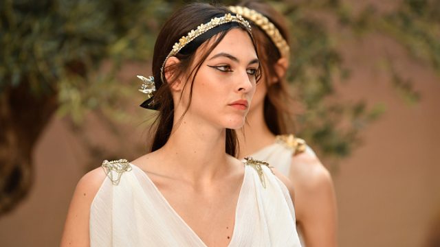 Chanel Grecian hairstyles