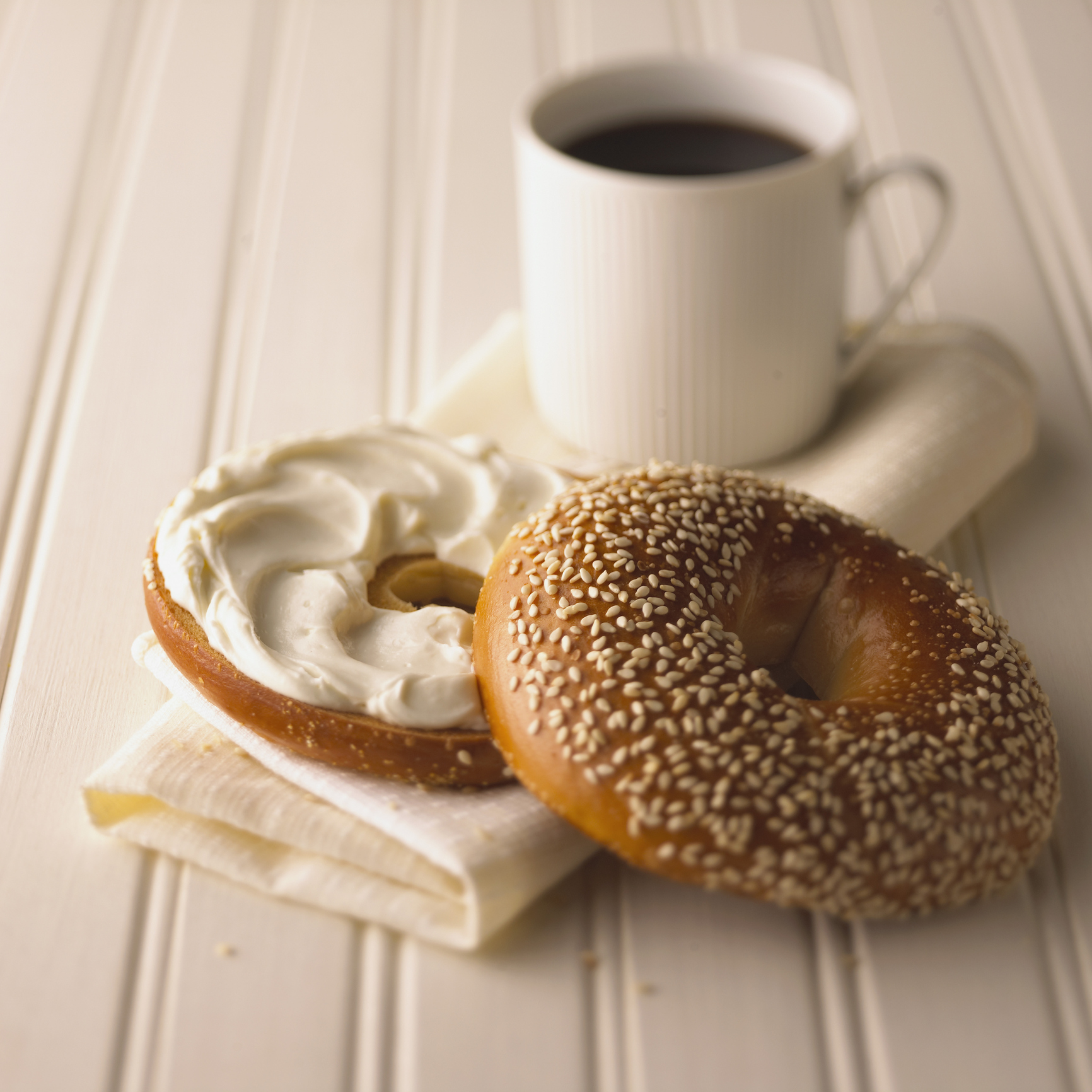 Coffee and bagels just got mashed up in the most wonderful and