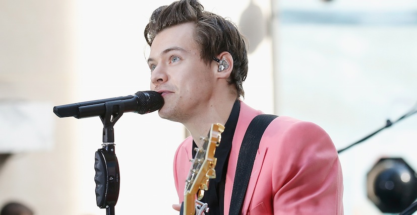 Harry Styles Debuts a New Retro Haircut and Tie-Dyed Sweats