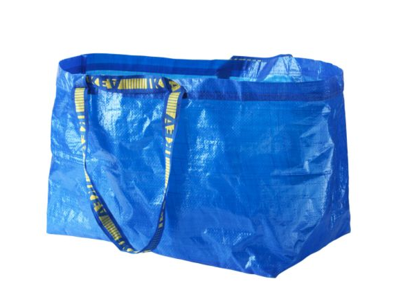 People Are Now Making Clothes Out of IKEA Blue Bags