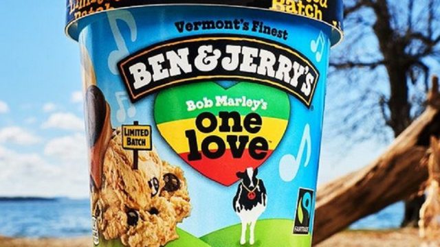 ben and jerrys bob marley one love ice cream