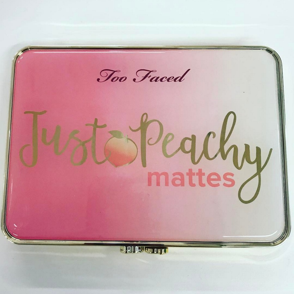 Here's what Too Faced's new Just Peachy eyeshadow palette looks like ...