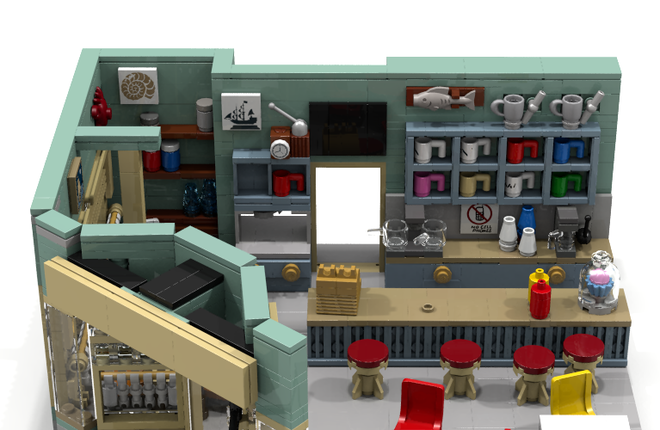 Luke's best sale diner lego