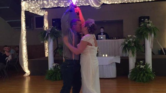 Wedding Lightsaber Battle