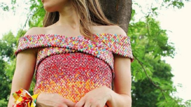 starburst wrapper dress