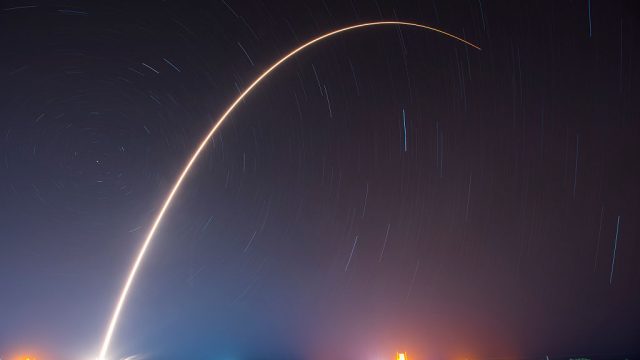 SpaceX rocket launches from cape canaveral, florida