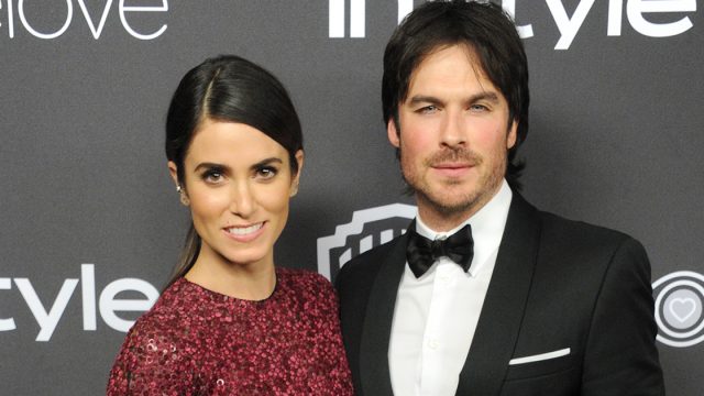 Ian Somerhalder and Nikki Reed arrive at the 18th Annual Post-Golden Globes Party hosted by Warner Bros. Pictures and InStyle at The Beverly Hilton Hotel