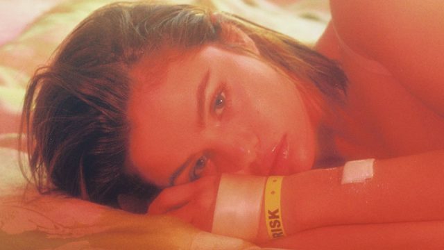A photograph of Selena Gomez from her "Bad Liar" music video shoot.