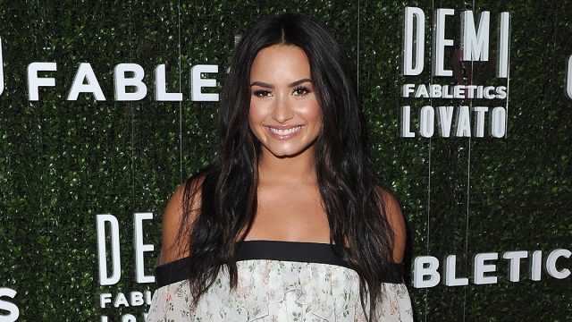 Demi Lovato at the Fabletics launch