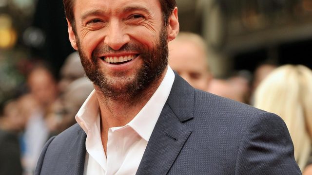 Hugh Jackman with a beard