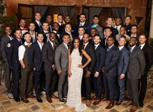Bachelorette Rachel Lindsay and all her would-be husbands.