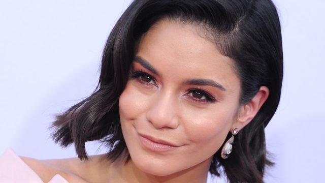 Vanessa Hudgens smiles on the red carpet at the Billboard Music Awards