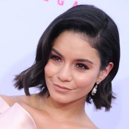 Vanessa Hudgens smiles on the red carpet at the Billboard Music Awards