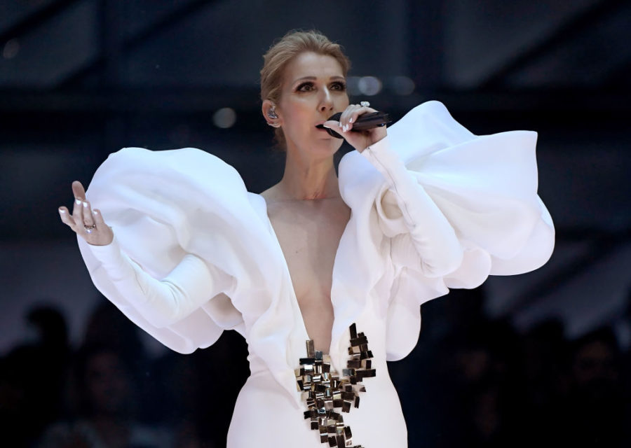 The internet thinks Celine Dion's Billboard Music Awards dress looks like  the iceberg that sunk the Titanic - HelloGigglesHelloGiggles
