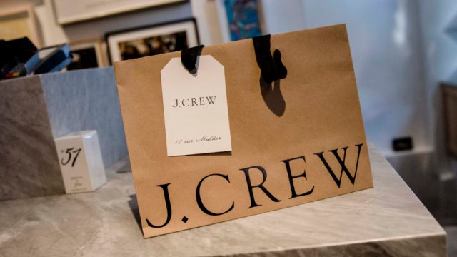 Retail Operations Inside A J. Crew Group Inc. Store