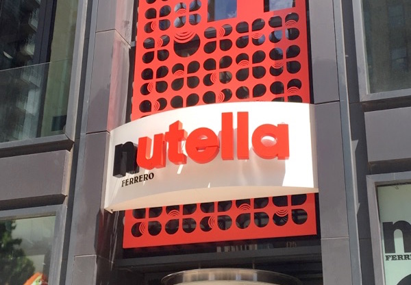 I visited Nutella's first ever café, and it's basically a chocolate ...