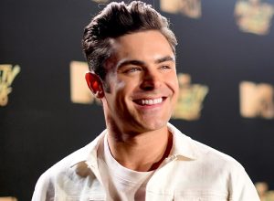Zac Efron at the MTV movie and TV awards