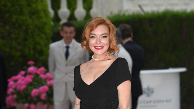 Lindsay Lohan at Cannes
