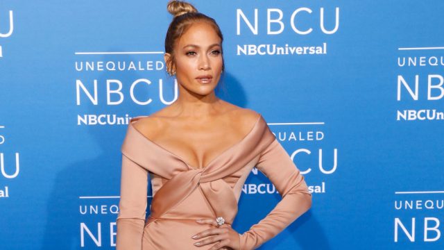 Jennifer Lopez on the red carpet