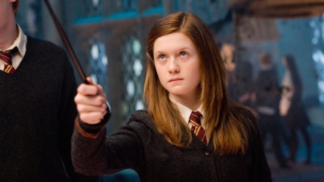 Ginny Weasley from the Harry Potter movies.
