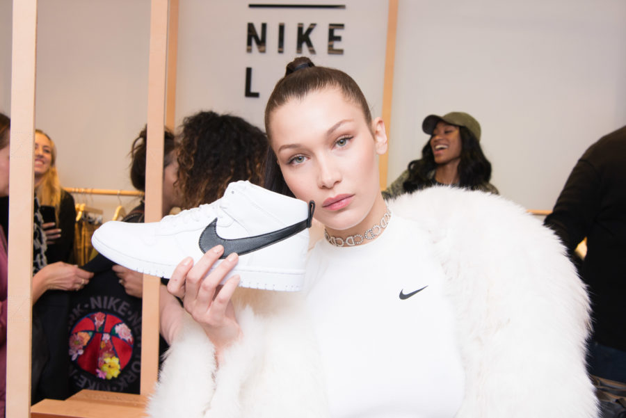 Bella hadid hot sale nike