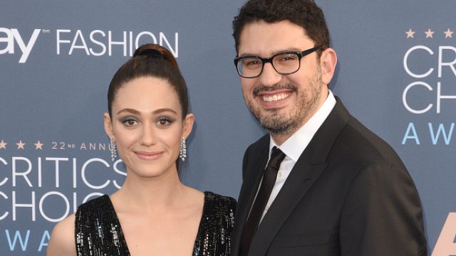 Emmy Rossum and husband