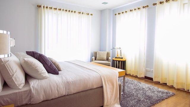 Clean bedroom