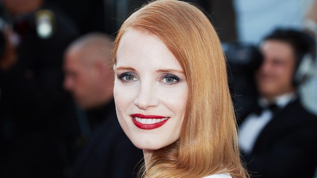Close up picture of Jessica Chastain