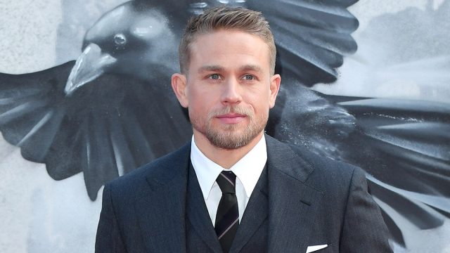 Charlie Hunnam at the "King Arthur" premiere in London