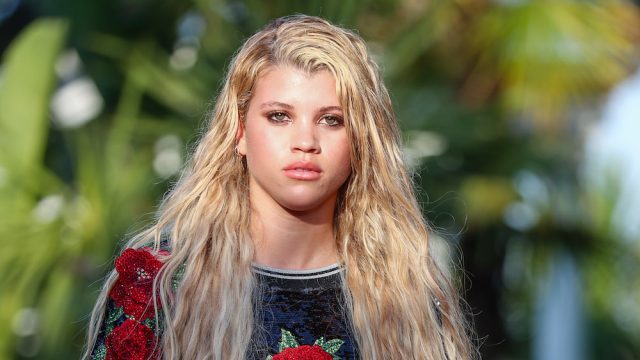 Sofia Richie walks the runway.