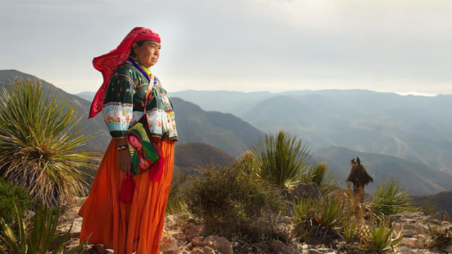 A woman in Oaxaca